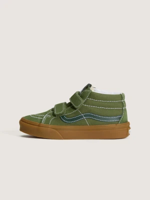 Vans - Buty dla dzieci Sk8-Mid V (4-8 lat)unisex, Zielony