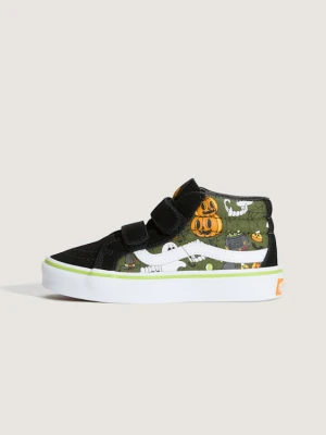 Vans - Buty dla dzieci Sk8-Mid V Halloween (4-8 lat)unisex, Kolorowy