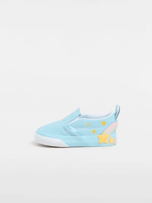 Vans - Buty dla dzieci Slip-On (4-8 lat)unisex, Niebieski, Size: