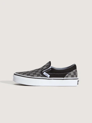 Vans - Buty dla starszych dzieci Checkerboard Classic Slip-On (4-8 lat)unisex, Czarny, Size: