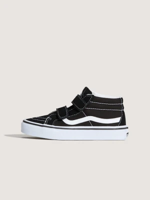Vans - Buty dziecięce na rzepy Sk8-Mid Reissue (4-8 lat)unisex, Czarny, Size: