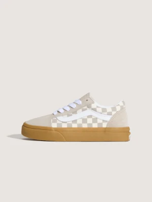 Vans - Buty dziecięce Old Skool (4-8 lat)unisex, Beżowy, Size: