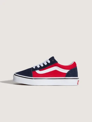 Vans - Buty dziecięce Old Skool (4-8 lat)unisex, Czerwony, Size: