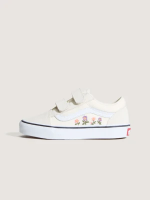 Vans - Buty dziecięce Old Skool V (4-8 lat)unisex, Biały