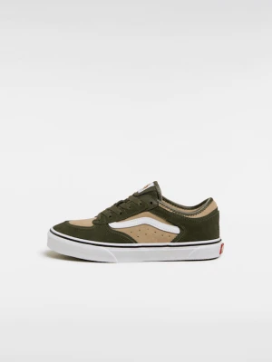 Vans - Buty dziecięce Rowley Classic (8-14 lat)unisex, Zielony, Size: