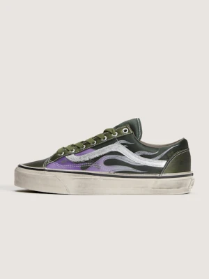 Zdjęcie produktu Vans - Buty Flames Premium Old Skool 36, male, Zielony