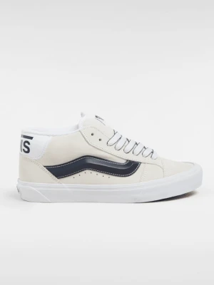 Vans - Buty Knu Mid, male, Biały, Size: