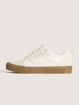 Vans - Buty Knu Skool, male, Beżowy, Size: