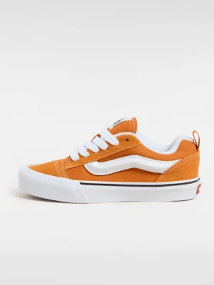 Vans - Buty Knu Skool, male, Pomarańczowy, Size:
