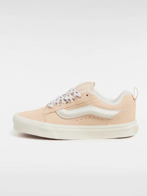 Vans - Buty Knu Skool, male, Różowy, Size: