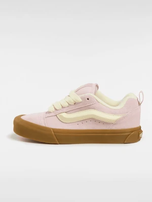 Vans - Buty Knu Skool, male, Różowy, Size: