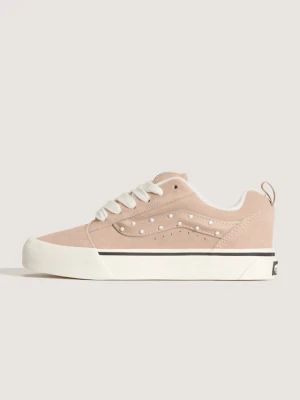 Vans - Buty Knu Skool, male, Różowy, Size: