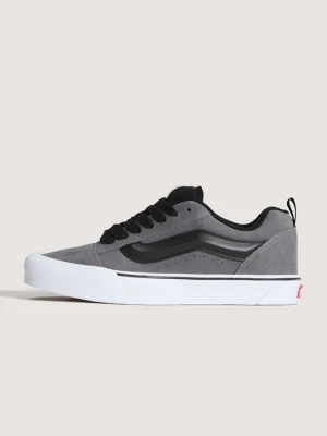 Vans - Buty Knu Skool, male, Szary, Size: