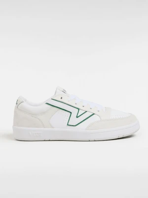 Vans - Buty Lowland ComfyCush, male, Biały/Zielony, Size: