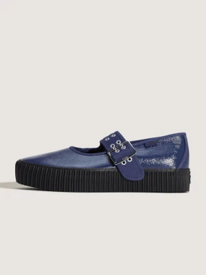 Vans - Buty Mary Jane Creeper, male, Navy, Size: