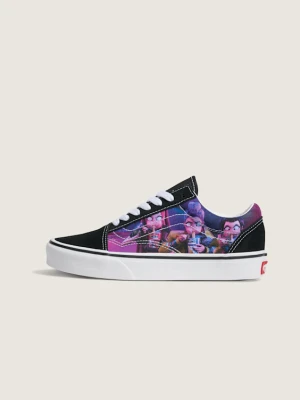 Vans - Buty młodzieżowe Old Skool KPop Demon Hunters (8-14 lat)unisex, Czarny, Size: