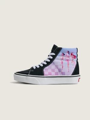 Vans - Buty młodzieżowe Sk8-Hi KPop Demon Hunters (8-14 lat)unisex, Czarny, Size: