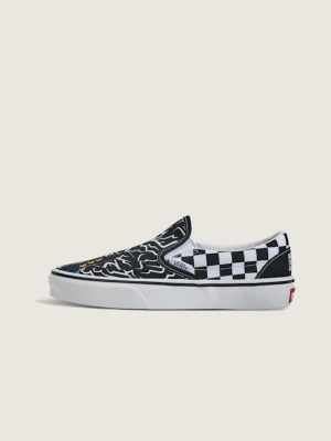 Vans - Buty młodzieżowe Slip-On KPop Demon Hunters (8-14 lat)unisex, Czarny, Size:
