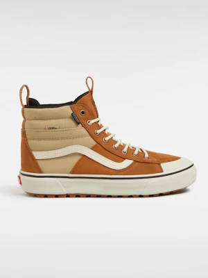 Vans - Buty MTE Sk8-Hi Waterproof, male, Pomarańczowy, Size: