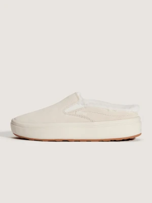 Vans - Buty Mule Platform Light, Człowiek, Beżowy