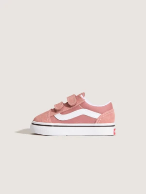 Vans - Buty na rzepy dla dzieci Old Skool (1–4 lata)unisex, Różowy, Size: