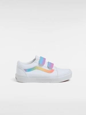 Vans - Buty na rzepy dla dzieci Old Skool (4–8 lat)unisex, Biały, Size: