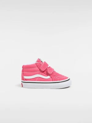 Vans - Buty na rzepy dla dzieci Sk8-Mid Reissue (1-4 lata)unisex, Różowy, Size: