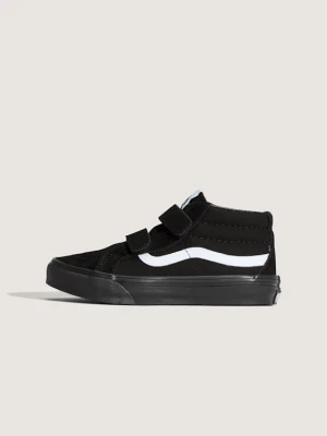 Vans - Buty na rzepy dla dzieci Sk8-Mid Reissue (4–8 lat)unisex, Czarny, Size: