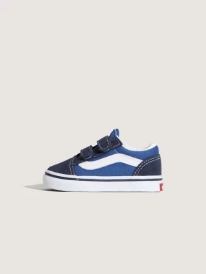 Vans - Buty niemowlęce na rzepy Old Skool (1-4 lata)unisex, Niebieski, Size: