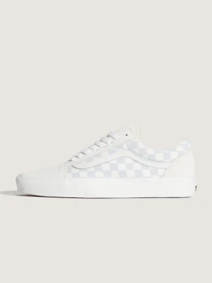 Vans - Buty Old Skool Checkerboard, male, Biały, Size: