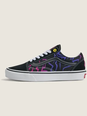Vans - Buty Old Skool KPop Demon Hunters, male, Czarny/Różowy, Size: