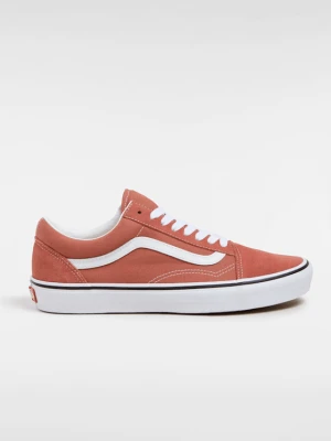 Vans - Buty Old Skool, male, Pomarańczowy, Size: