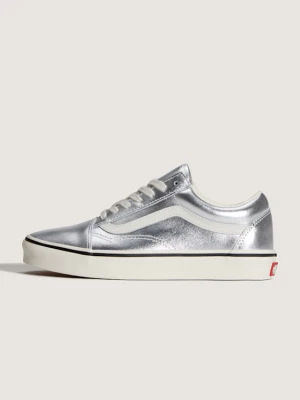Vans - Buty Old Skool, male, Silver, Size: