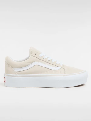 Vans - Buty Old Skool Platform, female, Beżowy, Size: