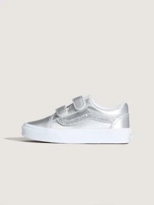 Vans - Buty Old Skool V dla dzieci (4-8 lat)unisex, Biały, Size: