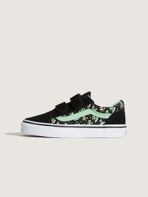 Zdjęcie produktu Vans - Buty Old Skool V dla dzieci (4-8 lat)unisex, Czarny/Zielony, Size:
