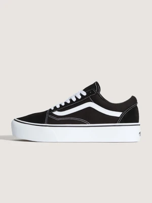 Vans - Buty Platform Old Skool, male, Czarny, Size: