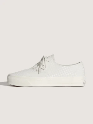 Vans - Buty Premium Authentic Ease Checkerboard, male, Biały, Size: