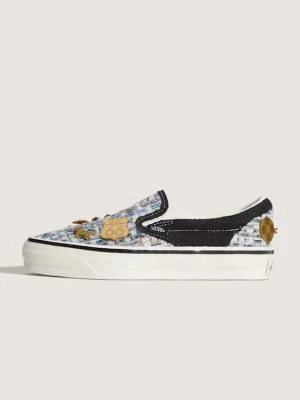 Vans - Buty Premium Classic Slip-On, male, Czarny