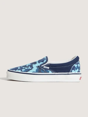 Vans - Buty Premium Classic Slip-On, male, Niebieski