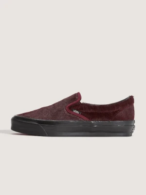 Vans - Buty Premium Classic Slip-On Mule, male, Bordowy, Size: