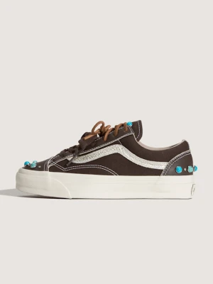 Vans - Buty Premium Old Skool, male, Beżowy, Size:
