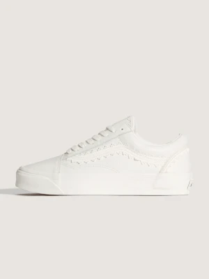 Vans - Buty Premium Old Skool, male, Biały, Size: