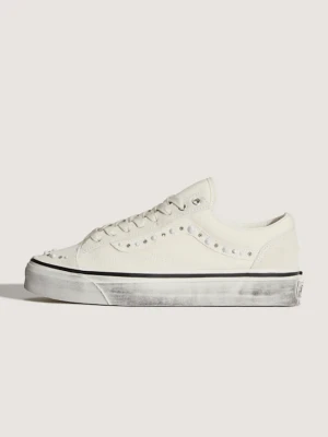 Vans - Buty Premium Old Skool, male, Biały, Size: