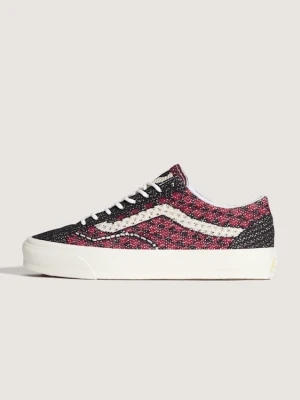 Vans - Buty Premium Old Skool, male, Bordowy, Size: