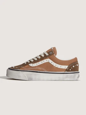 Vans - Buty Premium Old Skool, male, Brązowy, Size:
