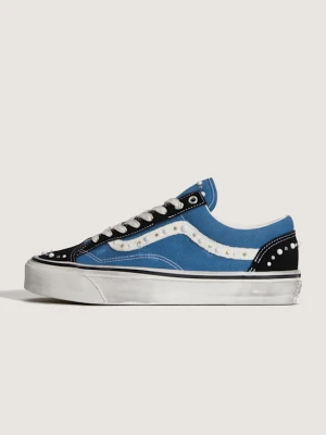 Vans - Buty Premium Old Skool, male, Niebieski/Czarny, Size: