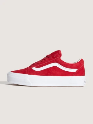 Vans - Buty Premium Old Skool, male, Czerwony, Size:
