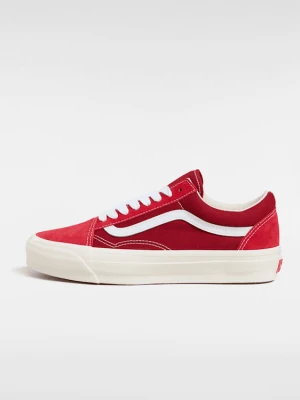 Vans - Buty Premium Old Skool, male, Czerwony, Size: