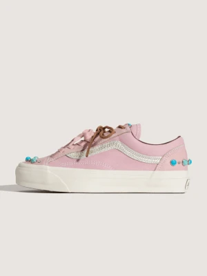 Vans - Buty Premium Old Skool, male, Różowy, Size: